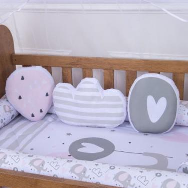 Imagem de Trio de Almofadas Decorativa Specialle Menina para Bebe - Zan Baby, Be