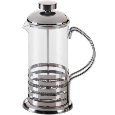 Imagem de Cafeteira Prensa Francesa Cremeira Vidro e Inox 600ml - Livon