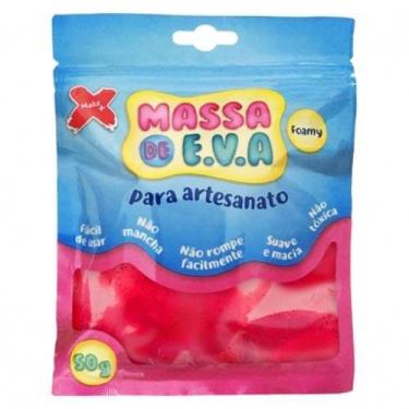 Imagem de Massa de EVA 50g Make +, VERMELHO - 13014