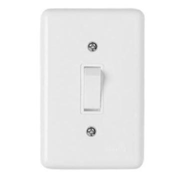 Imagem de Interruptor Paralelo  6A 250V Espelho 4x2 Branco Ilumi 2022