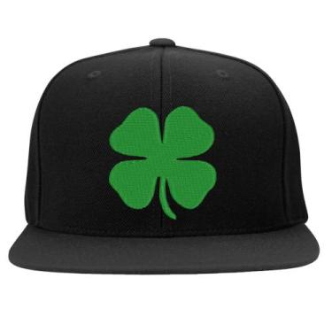Imagem de Boné Bordado - Trevo Quatro Folhas Sorte Lucky Fe Destino - HIPERCAP