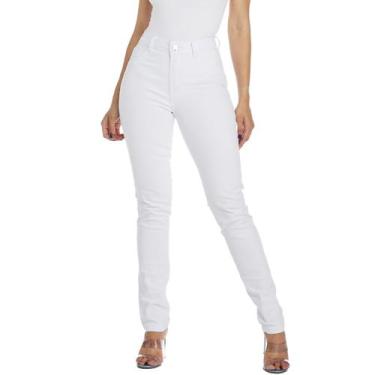 Imagem de Calça Jeans Feminina HNO Skinny Branca - HNO Jeans, 40