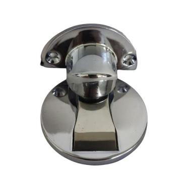 Imagem de Prendedor de Porta Magnético Modelo Tampa Cromado Desicon