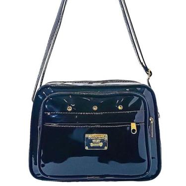 Imagem de Bolsa Transversal Pequena preta feminina Crossbody  - Product power
