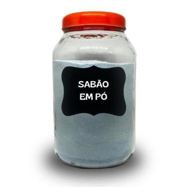 Imagem de Dispenser De 3 Litros Para Armazenar Sabão Em Pó Ou Tira Mancha Em Pó.