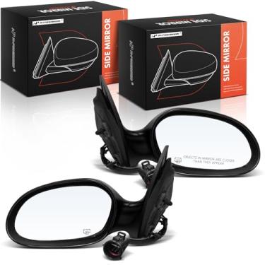 Imagem de A-Premium Par (2) espelhos retrovisores elétricos do lado do motorista e do passageiro - compatível com Ford Taurus & Mercury Sable, 1996 1997 1998 1999 - Aquecido, não dobrável, espelho retrovisor