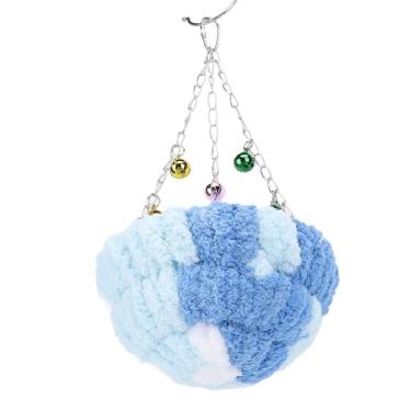 Imagem de Cama de Suspensão de Brinquedo de Rede Cama de Dormir de Pelúcia Pendurada Caverna de Aconchego, Casa de Pássaro Quente de Inverno para Conure Lovebird Periquito Periquito