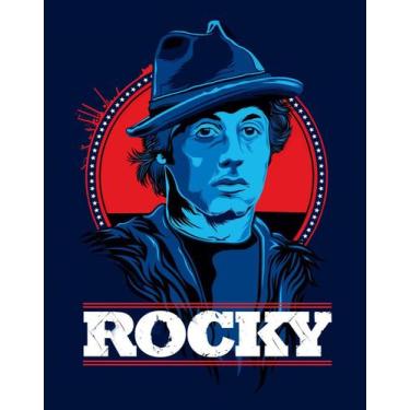 Imagem de Placa Decorativa em MDF Coleção filme Rocky Balboa I, II , III , IV , 
