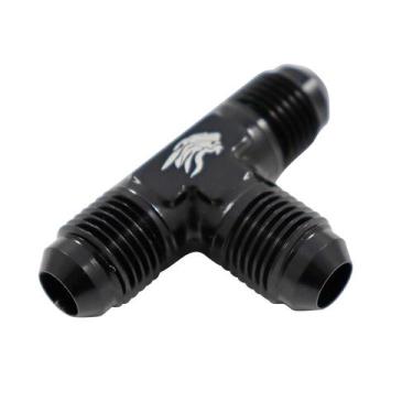 Imagem de Conexão T de Alumínio 6AN Aeroquip All Black - Cód.7804 - ASLLAN