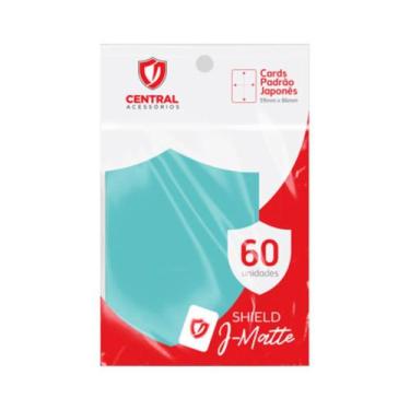 Imagem de Sleeves Central Shield Matte Japonês Yu-Gi-Oh: Menta