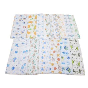 Imagem de Fralda De Pano Estampada Comum 100% Algodão- C/ 30 Unidades - Dugu, Ma