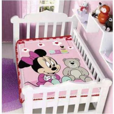 Imagem de Cobertor jolitex baby disney raschel, ROSA, UN