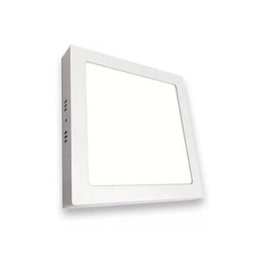 Imagem de Painel Plafon Luminária Led Quadrado Sobrepor 12w P/ Teto - Bela Home,