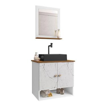 Imagem de Gabinete Banheiro Deli Torino Prt Torneira Valv Click Black