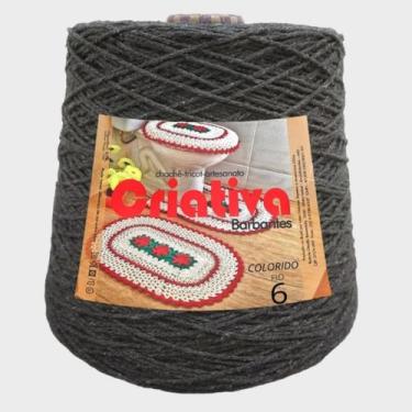 Imagem de Barbante Para Crochê Criativa 500g N.º 6 - Criativa Barbantes, 338 Gra