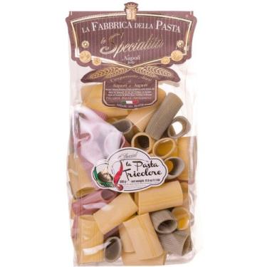 Imagem de Macarrão Italiano Gragnano Paccheri Rigati Tricolore 500g - La Fabbric