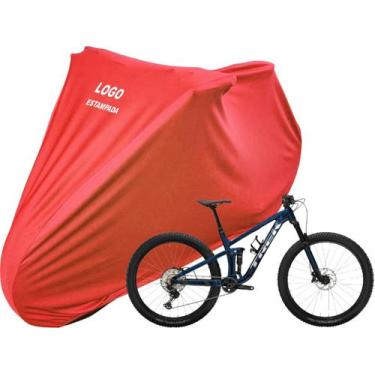 Imagem de Capa Bike Trek Top Fuel 8 Mtb Com Elástico Melhor Fixação - Mz, Vermel
