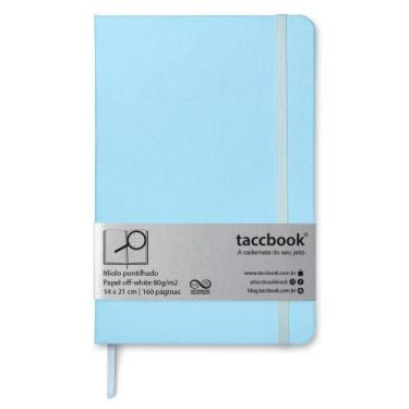 Imagem de Caderno Pontilhado taccbook Azul (pastel) 14x21 Ríg.