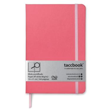 Imagem de Caderno Pontilhado taccbook Salmão 14x21 Ríg.
