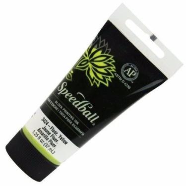 Imagem de Tinta Xilogravura 37ml Speedball 3424 Amarelo Fluorescente, Fluorescen