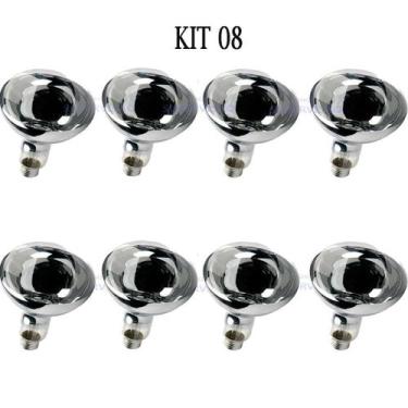 Imagem de 8 Lampada Secagem Infravermelha 250W 220V E27 Alimento - Bcm