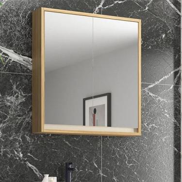 Imagem de Armário de Banheiro 60cm 02 Portas com Espelho Ref 630 Cewal - Itapuã/