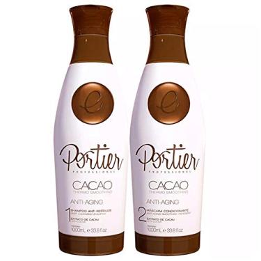 Imagem de Portier Cacao Kit Shampoo + Ativo 1L