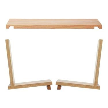 Imagem de IEUDNS Estante de mesa organizador estante simples criativo estável livro rack prateleira mesa para cima da mesa para casa