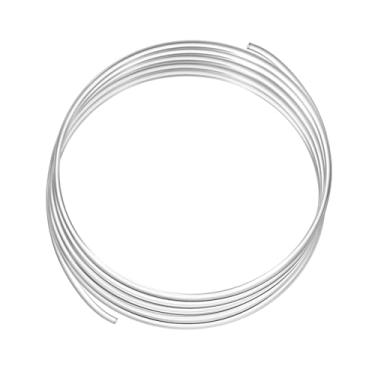 Imagem de Wefuit Tubo de Teflon de PTFE liso de 1,5 m, 2,5 mm ID × 4 mm OD Tubo PTFE de baixa fricção para impressora 3D de extrusora de acionamento direto, para Bambu Lab A1/A1 mini/P1P/P1S/X1C para Creality