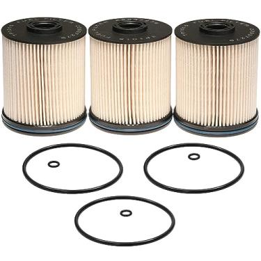 Imagem de YIFALAI 3 Peças Tp1015 Filtro de Combustível Compatível com 2017-2021 Chevrolet Silverado/Gmc/Gm Sierra 2500Hd 3500Hd 2014-2018 Chevy Cruze para L5P Lm2 3.0L 6.6L Duramax Diesel Su