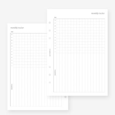 Imagem de Refil de agenda A5 para Filofax A5, Kikki K Large, agenda de 6 anéis tamanho LV GM, 14 x 21 cm