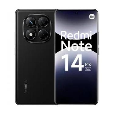 Imagem de Smartphone Xiaomi Redmi Note 14 Pro 5G Midnight Black Preto 8GB RAM 25