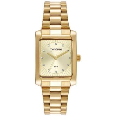 Imagem de Relogio Mondaine Feminino Ref: 32480Lpmvde1 Retangular
