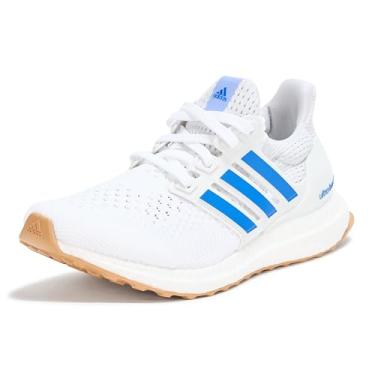 Imagem de adidas Tênis feminino Ultraboost 1.0, Branco/Azul Burst/Azul, 41