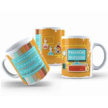 Imagem de Caneca Personalizada 325ml Professores Educadores e Alunos - Mecolour