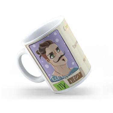 Imagem de Caneca Cerâmica Branca Que Signo Ele é 325ml - I Love Be Nerd