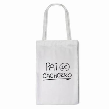 Imagem de Ecobag Branca Personalizada Pequena Com Alça 20x30cm - I Love Be Nerd