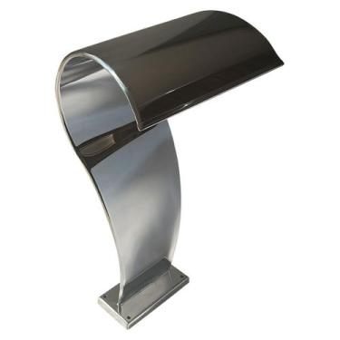 Imagem de Cascata Inox Polida Led Espelhada Junior + Controladora - Shop das Cas