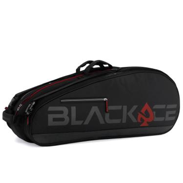 Imagem de Raqueteira Prokennex Black ACE X12 Preta e Vermelha