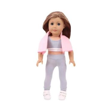 Imagem de Conjunto de Roupa de Ballet para Boneca de 18 Polegadas (43cm) - Yoga 
