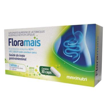 Imagem de Floramais Probiotico Lactobacillus 30 Cáps Maxinutri
