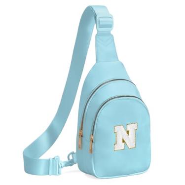 Imagem de Viverte Presentes de aniversário para meninas de 7, 8, 9, 10, 11, 12, 13 anos, pequena, bolsa transversal para meninas, Azul gelado