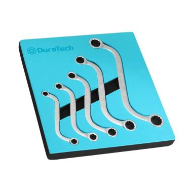 Imagem de Conjunto de chaves DURATECH S-Style, 5 peças, 5/16" a 3/4", 12 pontos