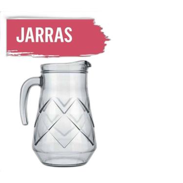 Imagem de 06 Jarras De Vidro Suco Maracatu 1,5 Litros