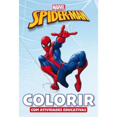 Imagem de Colorir Atividades Educativas Marvel  - Spiderman 