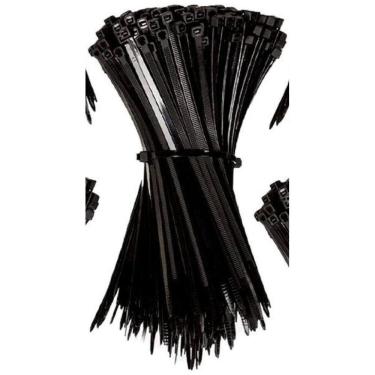 Imagem de Abraçadeira Nylon Enforca Gato 2,5X150Mm Preto Com 500 Un