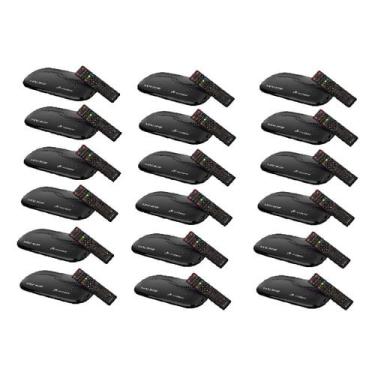 Imagem de Kit 18 Receptor Digital Multimídia Vivensis Vx10 Tv Hd Sat