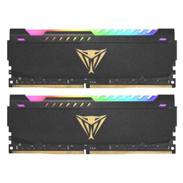 Imagem de Memória Patriot Viper Steel rgb DDR4 64 gb (2 x 32 gb) 3200 MHz