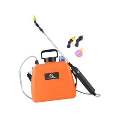 Imagem de Generic Pulverizador elétrico de jardim com bicos de névo, 9l Orange 27x32cm