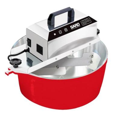 Imagem de SARO Panela Mexedora de Salgados e Doces Automática Elétrica 10 Litros PA10 Bivolt (Vermelho)